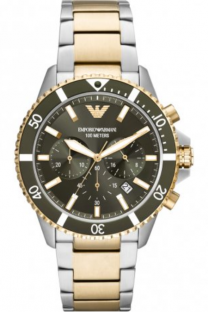 Silver Group RUCNI SAT ARMANI Diver watch AR11361