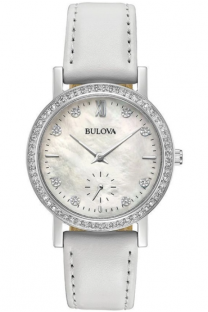 Silver Group RUCNI SAT BULOVA Crystal Leather 96L245