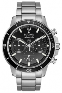 Silver Group RUCNI SAT BULOVA MARINE STAR CHRONOGRAPH 96B272