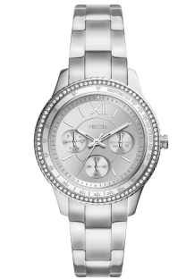Silver Group RUCNI SAT FOSSIL Stella Sport Multifunction Stainless Steel Watch ES5108
