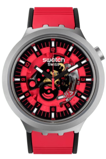 Silver Group RUCNI SAT SWATCH BIG BOLD IRONY RED JUICY SB07S110