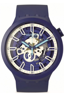 Silver Group RUCNI SAT SWATCH BIG BOLD ISWATCH BLUE SB01N102