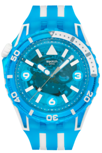 Silver Group RUCNI SAT SWATCH BLUE FIRE SSCU09S100