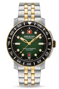 Silver Group RUCNI SAT SWISS MILITARY HANOWA BLACK MARLIN SMWGH0001761
