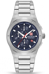 Silver Group RUCNI SAT SWISS MILITARY SIDEWINDER CHRONO SMWGI2101702