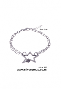 Silver Group SREBRNI NAKIT narukvica GS00350-5.45