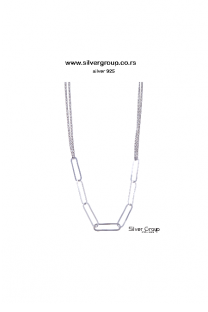 Silver Group SREBRNI NAKIT ogrlica GS00330-4.7