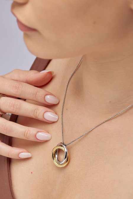 BROSWAY NAKIT - OGRLICA AURA BAU01 Silver Group