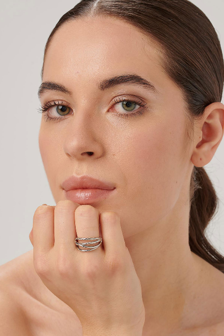 BROSWAY NAKIT - PRSTEN AMY BAY31A Silver Group