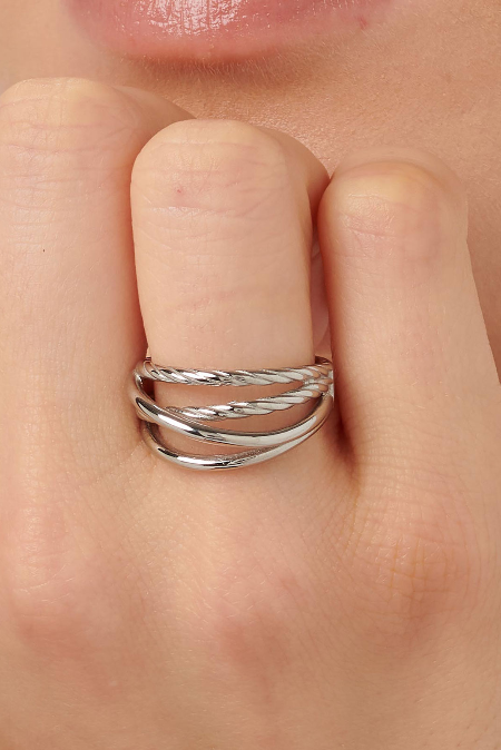 BROSWAY NAKIT - PRSTEN AMY BAY31A Silver Group