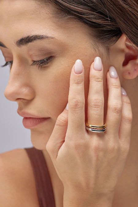 BROSWAY NAKIT - PRSTEN AURA BAU31C Silver Group