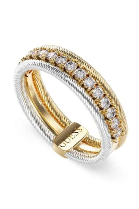 GUESS NAKIT - PRSTEN KALYBE JUBR05393JWYGRH Silver Group