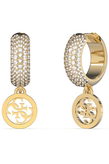GUESS NAKIT CRAZY EARRINGS JUBE03301JWYGT Silver Group