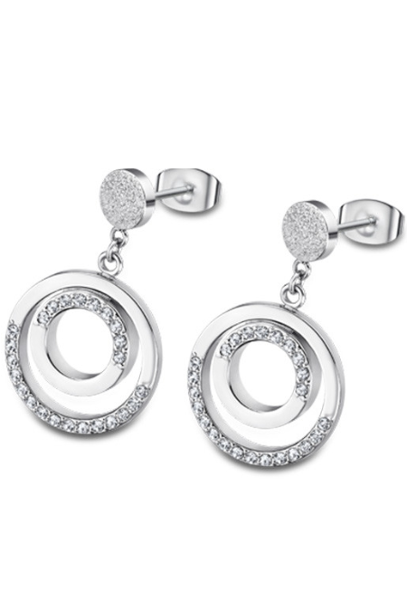 NAKIT LOTUS ženske minđuše LS2180/4/1 Silver Group