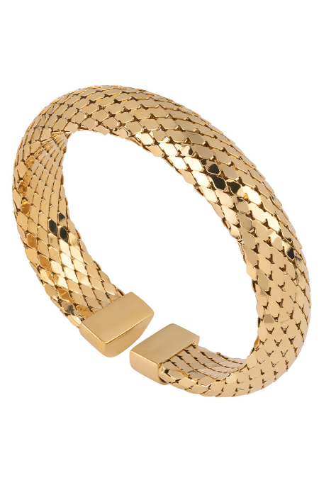 REBECCA NAKIT Athena tubular narukvica BATBOO04 Silver Group