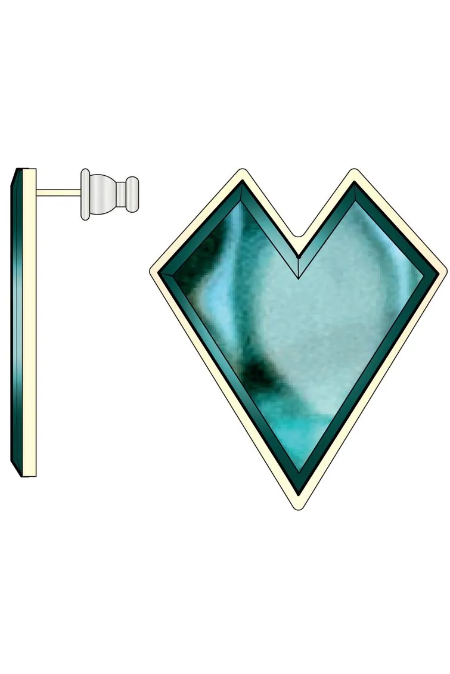 REBECCA NAKIT STOCHOLM minđuše BCCOOV51 Silver Group