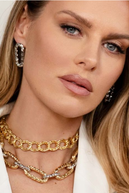 REBECCA NAKIT Diva minđuše BDVOBB17 Silver Group