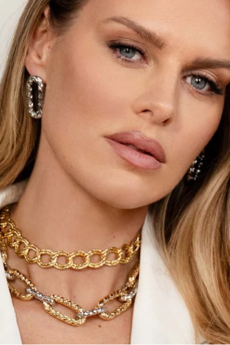 REBECCA NAKIT Diva ogrlica BDVKBO50 Silver Group