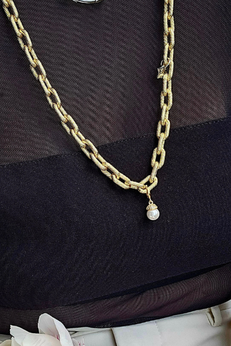 REBECCA NAKIT Diva ogrlica BDVKOO10 Silver Group