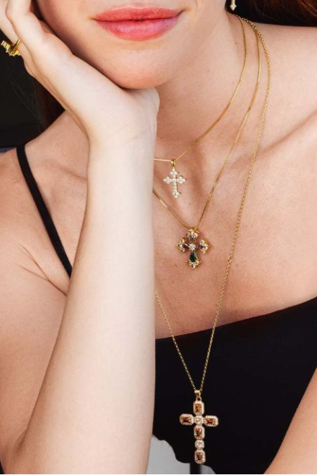 REBECCA NAKIT Judith ogrlica BJUKOM13 Silver Group