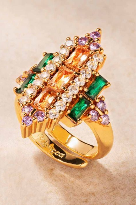 REBECCA NAKIT Judith prsten BJUAOM12 Silver Group