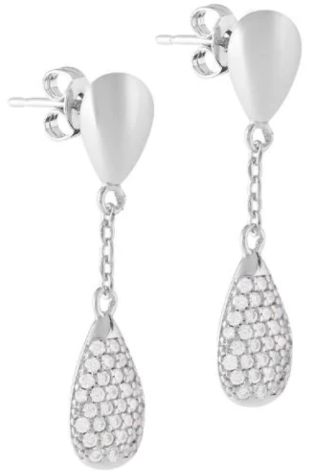 REBECCA NAKIT Tulipe minđuše  BTUOBZ70 Silver Group