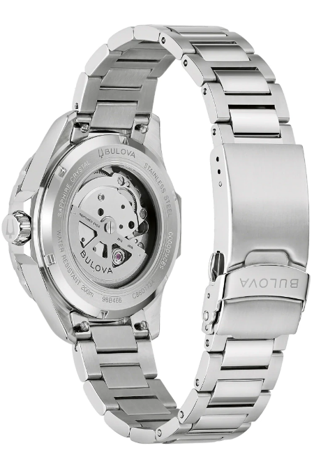 RUCNI SAT BULOVA Marine Star 98B466 Silver Group