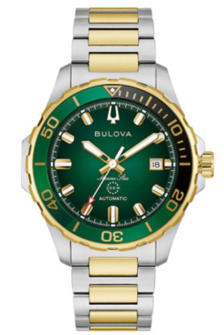 RUCNI SAT BULOVA Marine Star 98B467 Silver Group