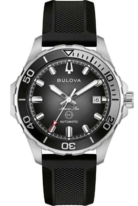 RUCNI SAT BULOVA Marine Star 98B465 Silver Group