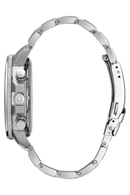 RUCNI SAT BULOVA MARINE STAR CHRONOGRAPH 96B272 Silver Group