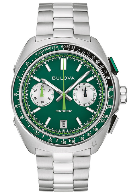 RUCNI SAT BULOVA Racer 98B468 Silver Group