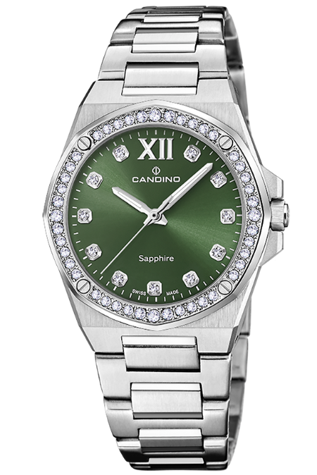 RUCNI SAT CANDINO Lady Elegance Swiss Made C4751/5 Silver Group
