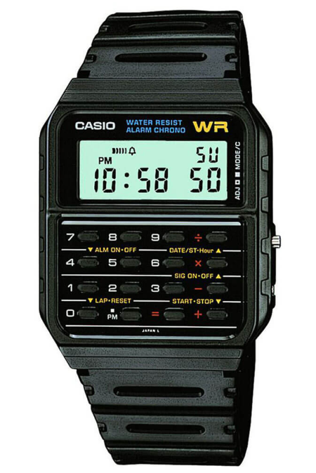 RUCNI SAT CASIO VINTAGE CA-53W-1ER Silver Group