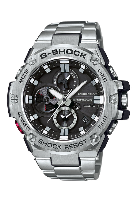 RUCNI SAT CASIO CASIO G-Steel  GST-B100D-1AER Silver Group