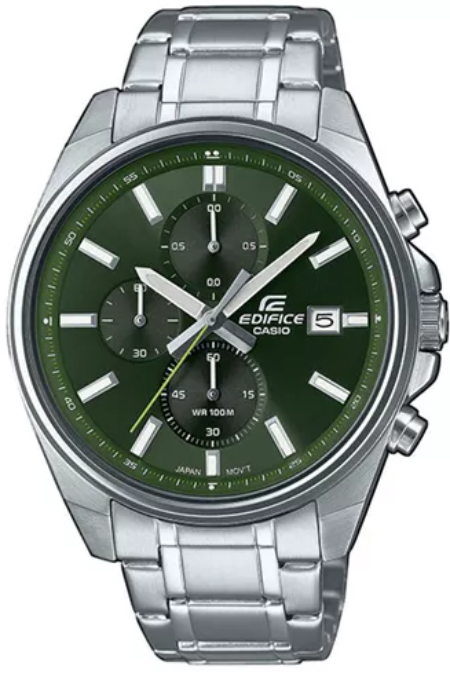 RUCNI SAT CASIO Edifice EFV-610D-3CVUEF Silver Group