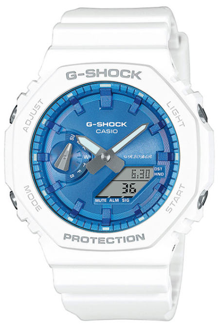 RUCNI SAT CASIO G-SHOCK 2100 GA-2100WS-7AER Silver Group