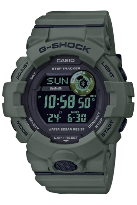 RUCNI SAT CASIO G-Shock G-Squad GBD-800UC-3ER Silver Group