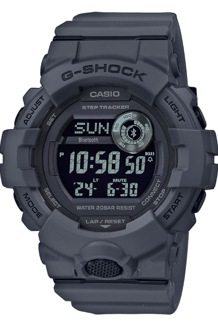 RUCNI SAT CASIO G-SHOCK G-SQUAD GBD-800UC-8ER Silver Group