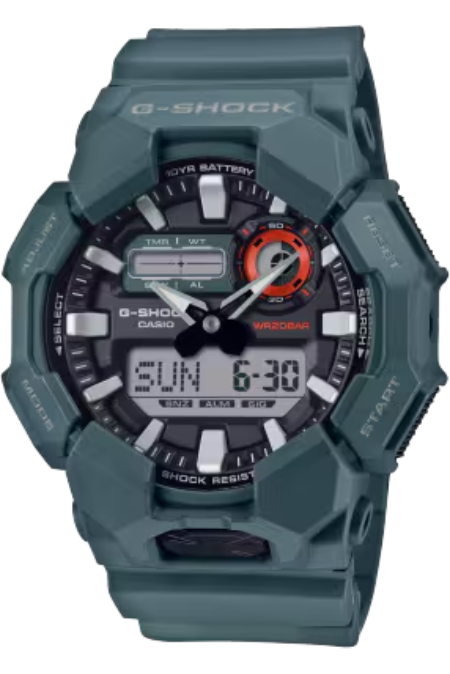 RUCNI SAT CASIO G-SHOCK GA-010-2AER Silver Group