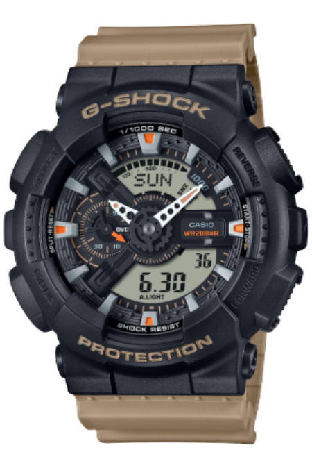 RUCNI SAT CASIO G-Shock GA-110TU-1A5ER Silver Group