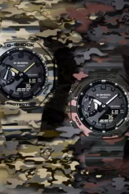 RUCNI SAT CASIO G-SHOCK GA-2100CM-8AER Silver Group