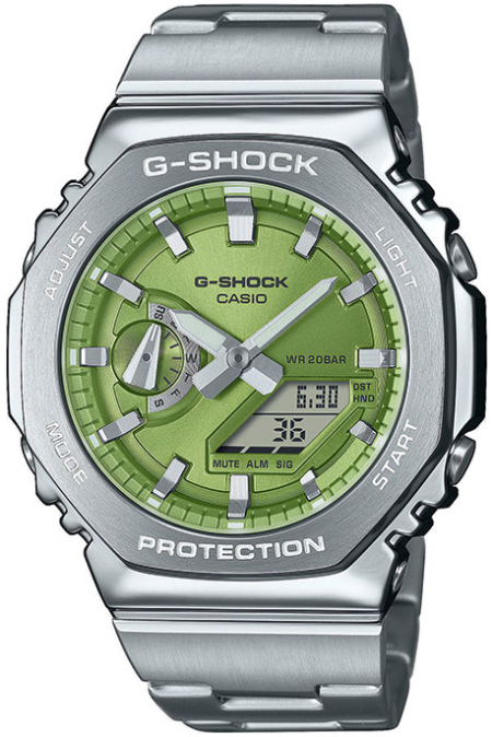 RUCNI SAT CASIO G-SHOCK GM-2110D-3A1ER Silver Group