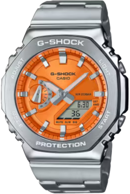 RUCNI SAT CASIO G-SHOCK GM-2110D-4AER Silver Group