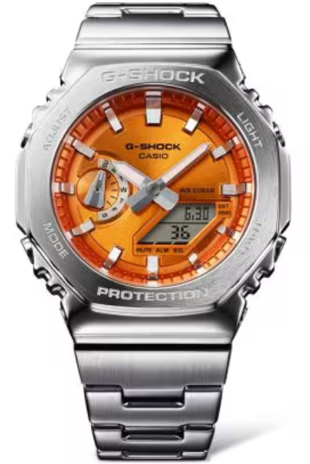 RUCNI SAT CASIO G-SHOCK GM-2110D-4AER Silver Group