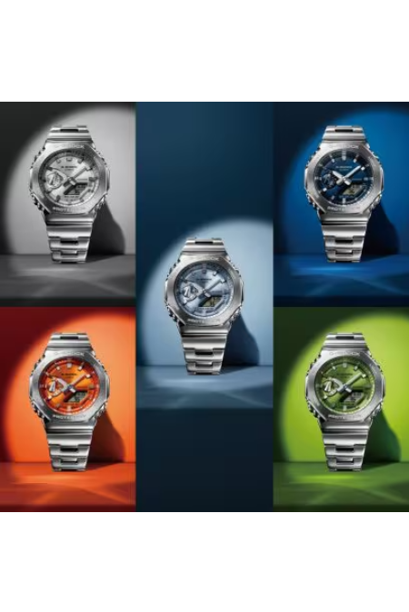 RUCNI SAT CASIO G-SHOCK GM-2110D-4AER Silver Group