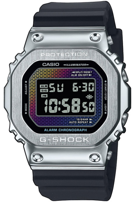 RUCNI SAT CASIO G-SHOCK GM-5600RW-1ER Silver Group