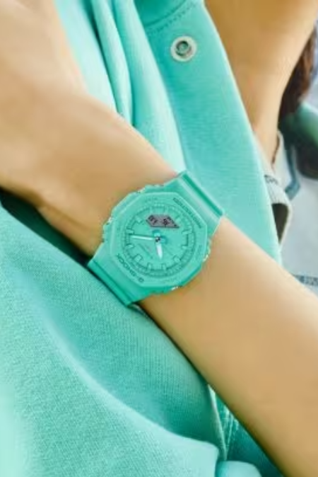 RUCNI SAT CASIO G-SHOCK GMA-P2100-2AER Silver Group