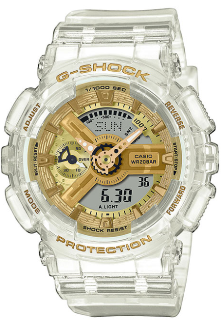 RUCNI SAT CASIO G-SHOCK GMA-S110SG-7AER Silver Group
