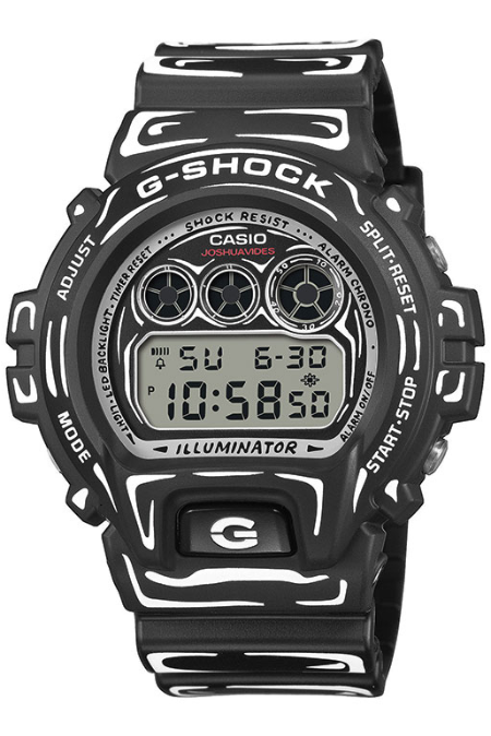 RUCNI SAT CASIO G-SHOCK JOSHUA VIDES DW-6900JV-1ER Silver Group