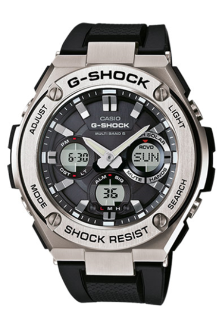RUCNI SAT CASIO G-Shock Solar GST-W110-1AER Silver Group
